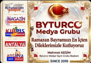 BYTURCO MEDYA Yay�n Grububumuz'dan Bayram Kutlama Mesaj�